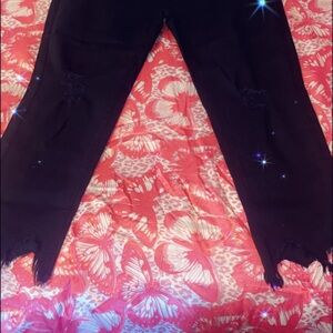 SOLD‼️‼️‼️‼️Fashion Nova Black Flare Wide Leg Jeans